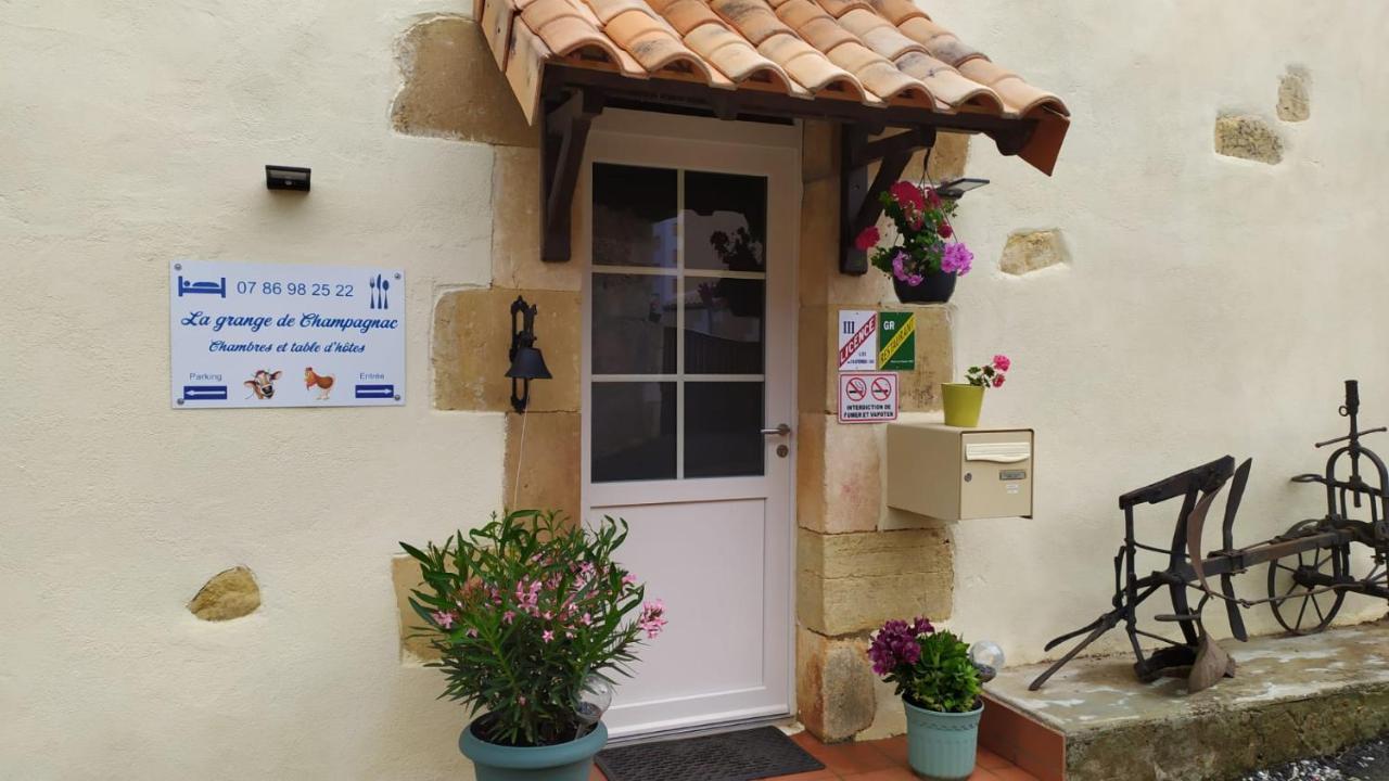 La Grange De Champagnac Bed & Breakfast Yvrac-et-Malleyrand Eksteriør bilde
